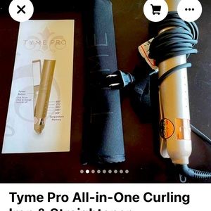 Thyme straightener and curler.
